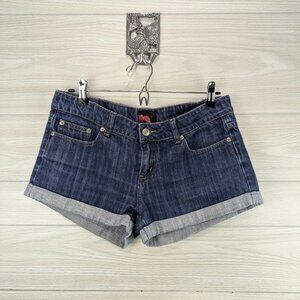F21 Cuffed 100% Cotton Short Shorts
